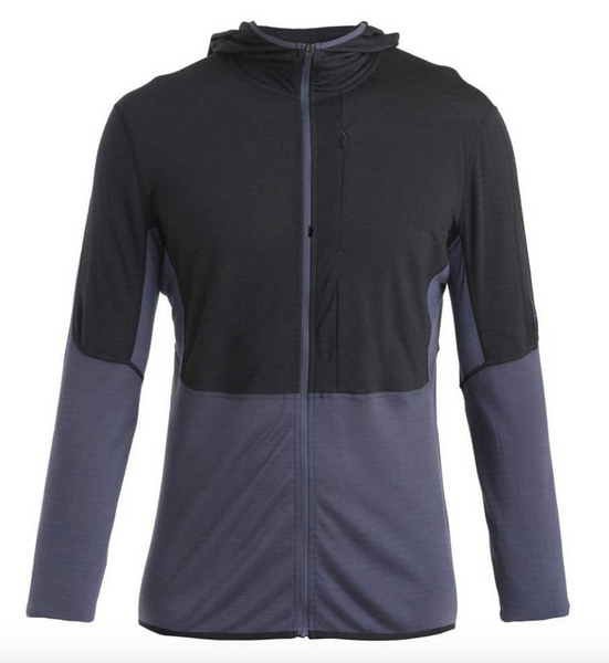 Icebreaker Mens 200 RealFleece Descender LS Zip Hoodie