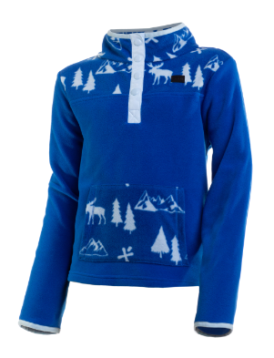 Bula Kids Fleece Sweater Blue