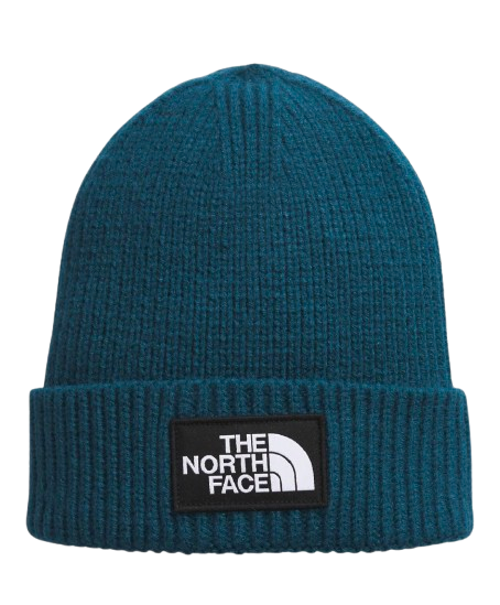 The North Face Logo Box Cuffed Regular Midnight Petrol