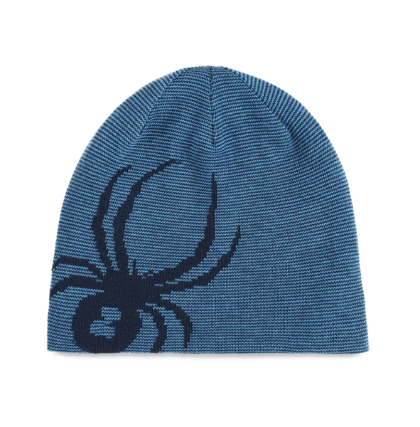 Spyder Mens Reversible Innsbruck Hat Aether Blue