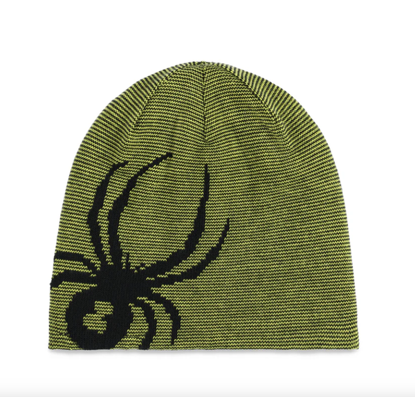 Spyder Mens Reversible Innsbruck Hat Acid Yellow