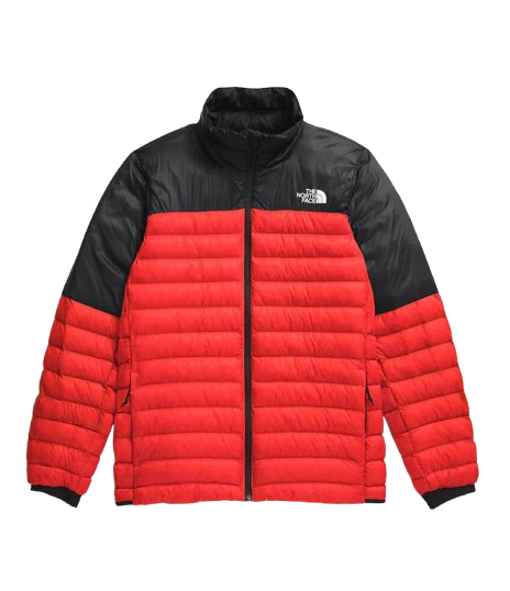 The North Face Mens Terra Peak Jacket Fiery Red/TNF Black