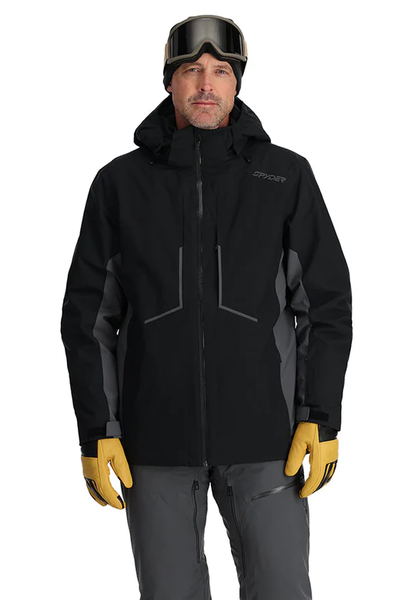 Spyder Primer Jacket Mens Black Jindabyne Sports