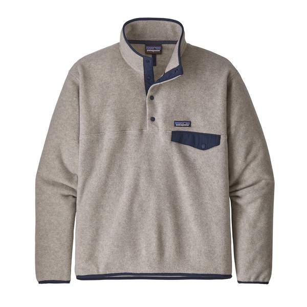 Patagonia Mens Lightweight Synchilla Snap-T Pullover Oatmeal Heather