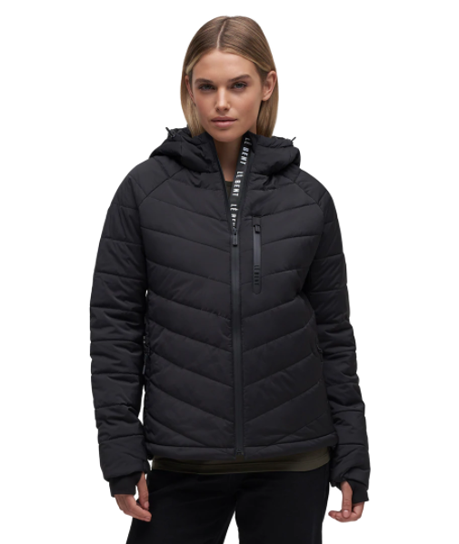 LeBent Womens Genepi Wool Insulated Hooded Jacket