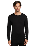 Icebreaker Mens 260 Tech LS Crewe Black