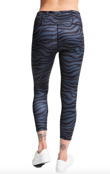 Rojo Womens Tranquility Park 7/8 Pant Zebralicious