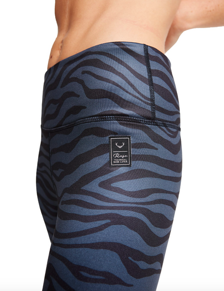 Rojo Womens Tranquility Park 7/8 Pant Zebralicious