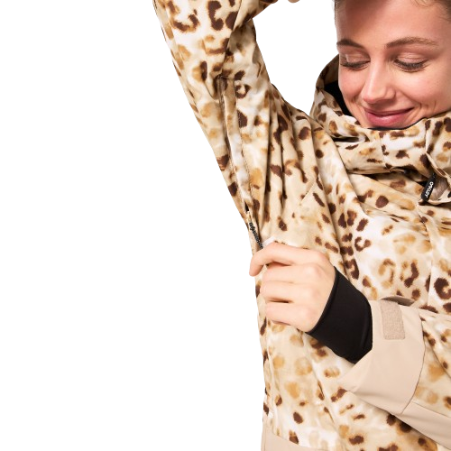 Oakley TNP TBT Insulated Wmns Jkt Cheeta TD Print