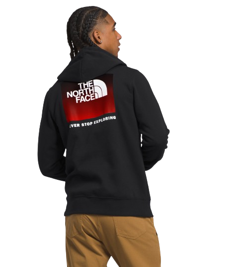 The North Face Box NSE Pull Over Hoody TNF Black/Ombre Graphic