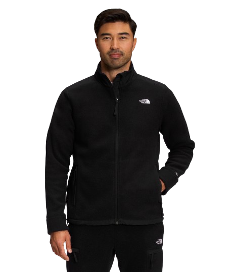 The North Face Mens Alpine Polartec 200 Fleece FullZip Jkt TNF Black