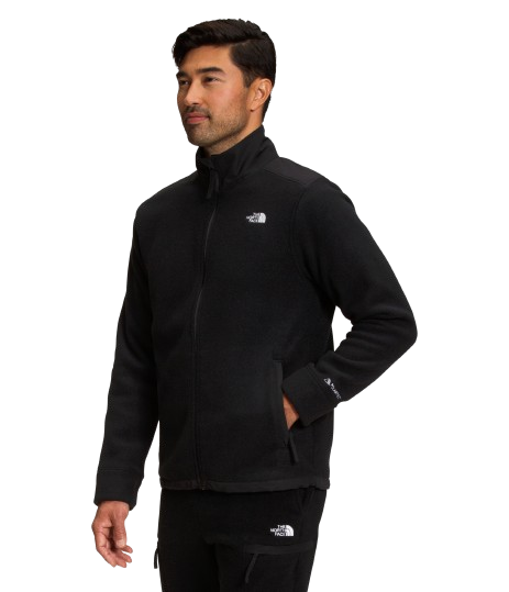 The North Face Mens Alpine Polartec 200 Fleece FullZip Jkt TNF Black