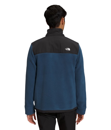 The North Face Mens Alpine Polartec 200 Fleece FullZip Jkt Shady Blue/TNF Black