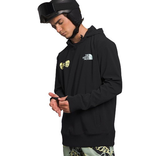 The North Face Tekno Logo Hoodie TNF Black/Sun Sprite