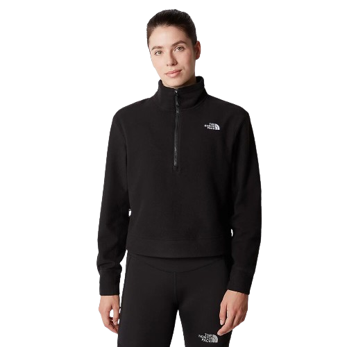 The North Face 100 Glacier Wmns 1/2 Zip TNF Black
