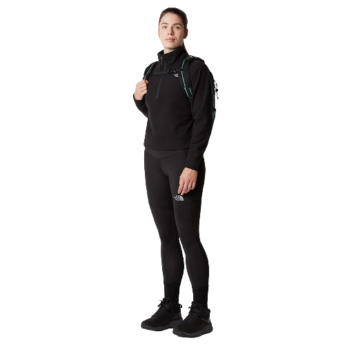 The North Face 100 Glacier Wmns 1/2 Zip TNF Black