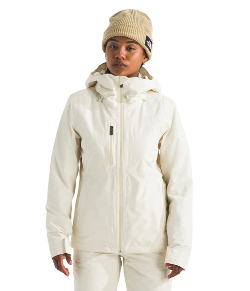 The North Face Wmns Descendit Jkt White Dune