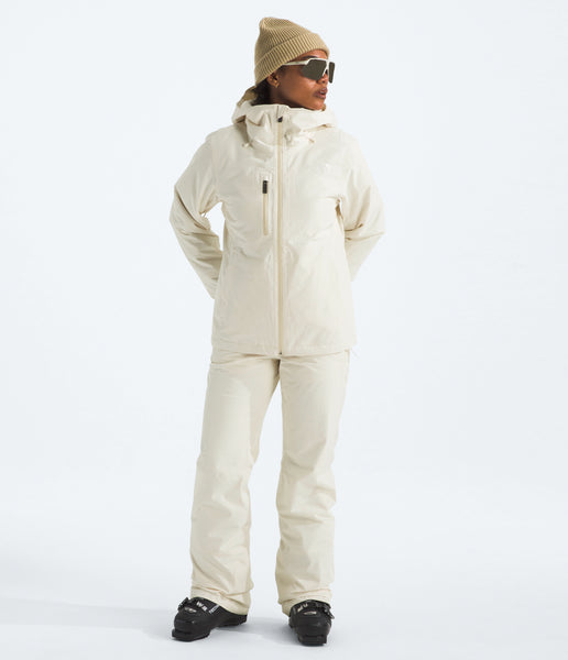 The North Face Wmns Descendit Jkt White Dune