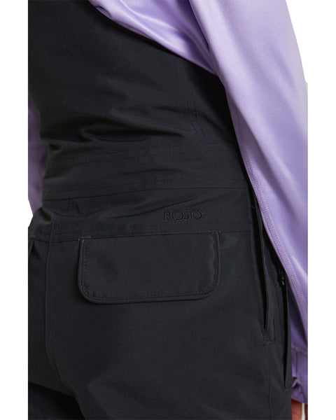 Rojo Limelight Jnr Bib True Black