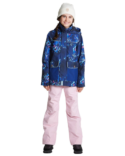 Rojo Elin Jnr Jacket Deep Flowerverse