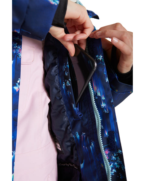 Rojo Elin Jnr Jacket Deep Flowerverse