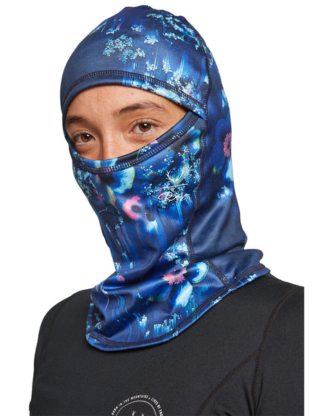 Rojo Pro Balaclava Deep Blue Flowerverse