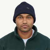 Patagonia Fishermans Rolled Beanie Navy Blue