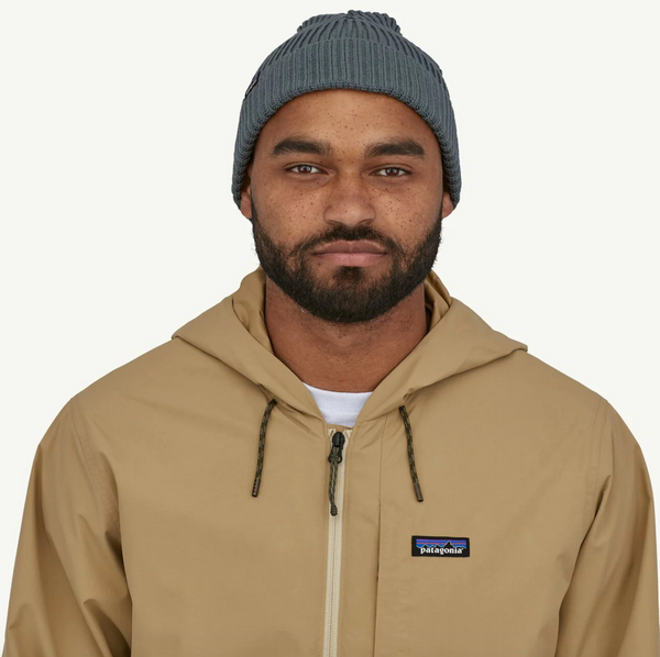 Patagonia Fishermans Rolled Beanie Plume Grey