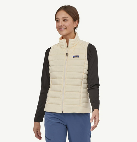 Patagonia womens white vest on sale