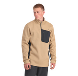 Spyder Bandit Half Zip Tan