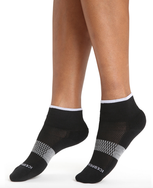 Icebreaker Wmns Multisport Light Mini Sock Black