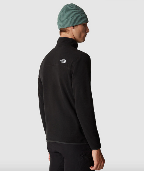 The North Face 100 Glacier 1/4 Zip Mens TNF Black