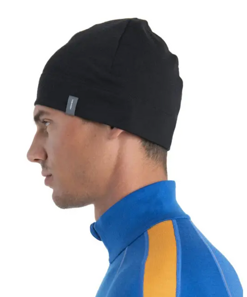 Icebreaker Merino 260 Ridge Beanie Black