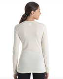 Icebreaker Wmns 200 Oasis LS Crewe Undyed