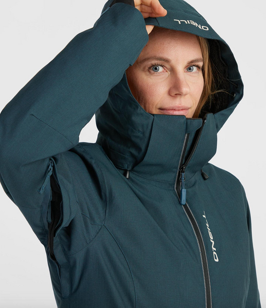 Oneill Stuvite Wmns Melange Jacket Alma Steel