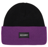 Oakley TC Stretch Logo Beanie Blackout/Ultra Purple