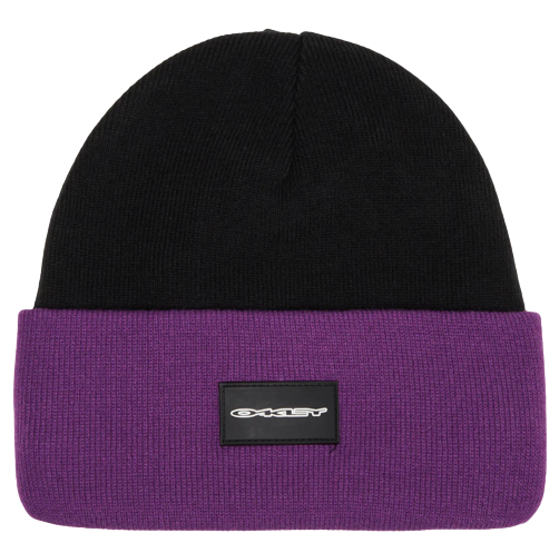 Oakley TC Stretch Logo Beanie Blackout/Ultra Purple