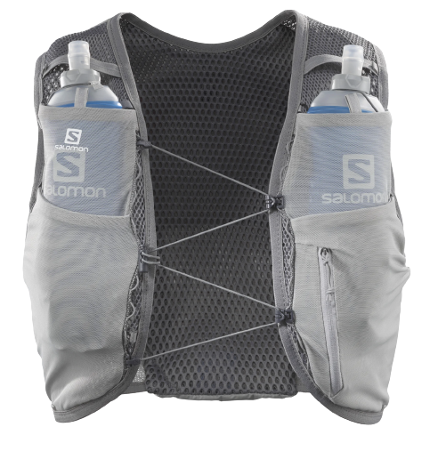 Salomon Active Skin 8 with Flasks Wrought Irons