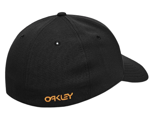 Oakley 6 Panel Stretch Hat Embossed Blackout