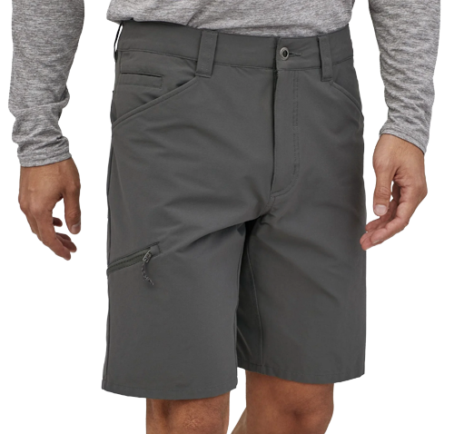 Patagonia Mens Quandary Short - 10 inch Forge Grey