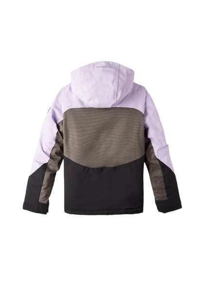 Oneill Jnr Carbonite Jkt Purple Rose Colour Block