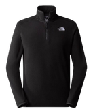 The North Face 100 Glacier 1/4 Zip Mens TNF Black