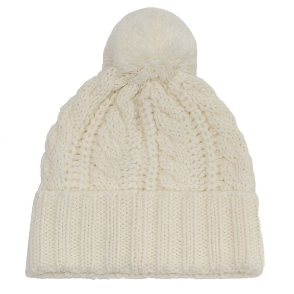 Oakley Harper Pom Beanie Arctic White/Blackout