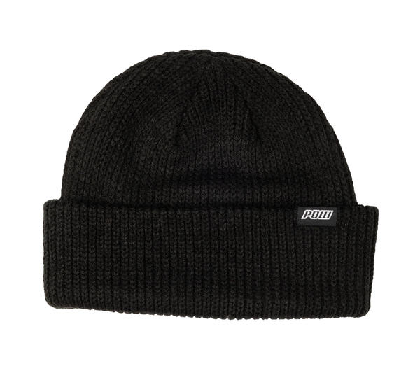 Pow All Day Beanie Black