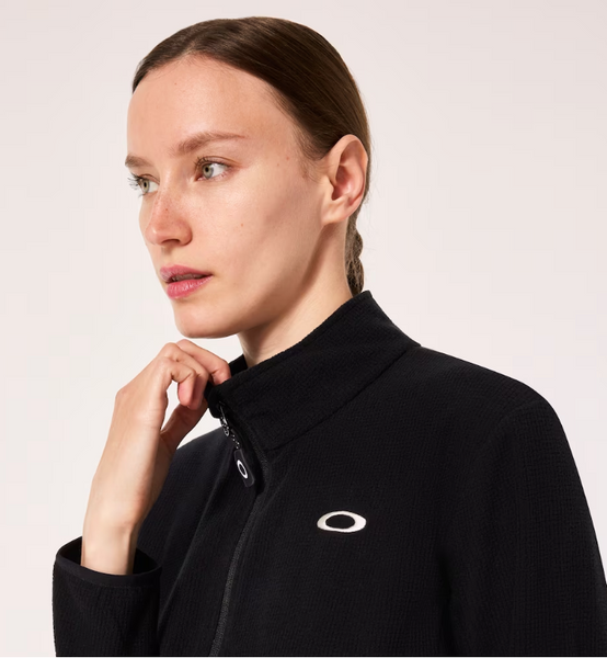 Oakley Wmns Alpine Full Zip Sweatshirt Blackout