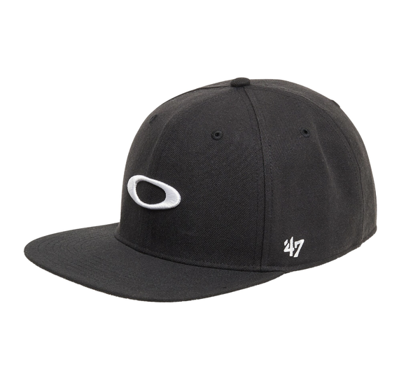 Oakley 47 Oakley B1B Ellipse Hat Blackout/White