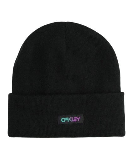 Oakley B1B Gradient Patch Beanie Blackout