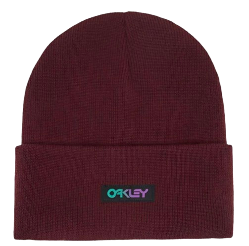 Oakley B1b Gradient Patch Beanie Grenache