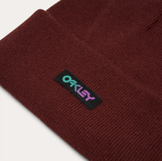 Oakley B1b Gradient Patch Beanie Grenache