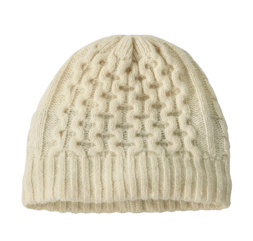 Patagonia Coastal Cable Beanie Birch White